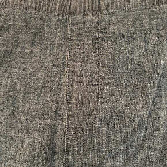 Elastic waist faux jean cotton shorts 18 Petite Mid Rise - Picture 7 of 7